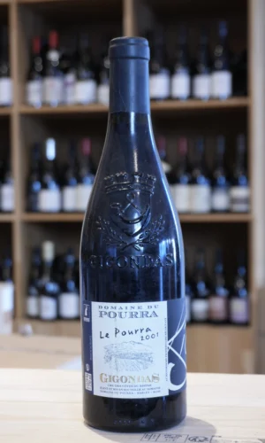 GIGONDAS 2001 DOMAINE DU POURRA caviste lyon nouvelle cave