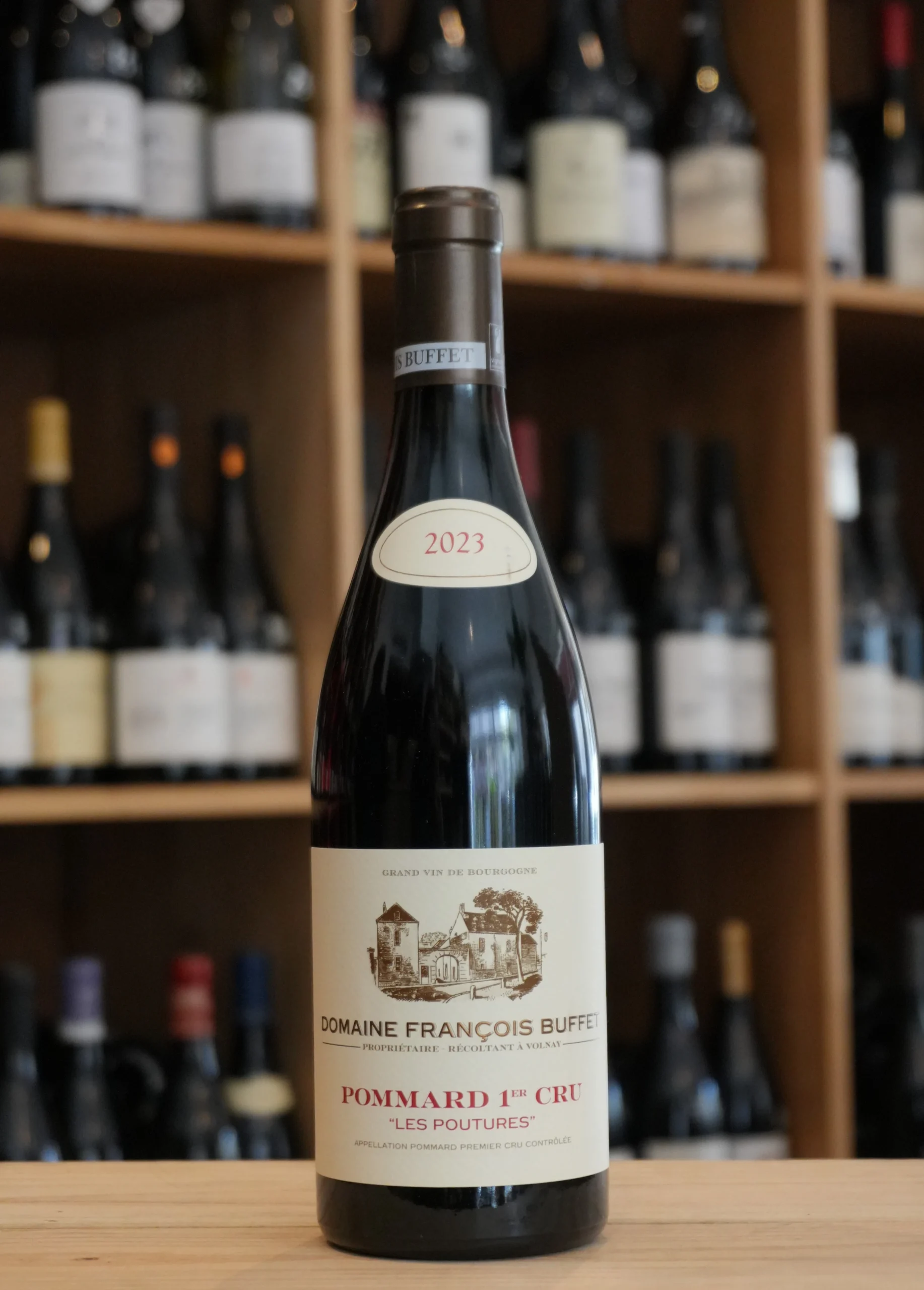 POMMARD 1ER CRU LES POUTURES 2023 FRANCOIS BUFFET caviste lyon NOUVELLE CAVE