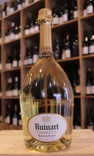 CHAMPAGNE BLANC DE BLANCS NM RUINART caviste lyon nouvelle cave