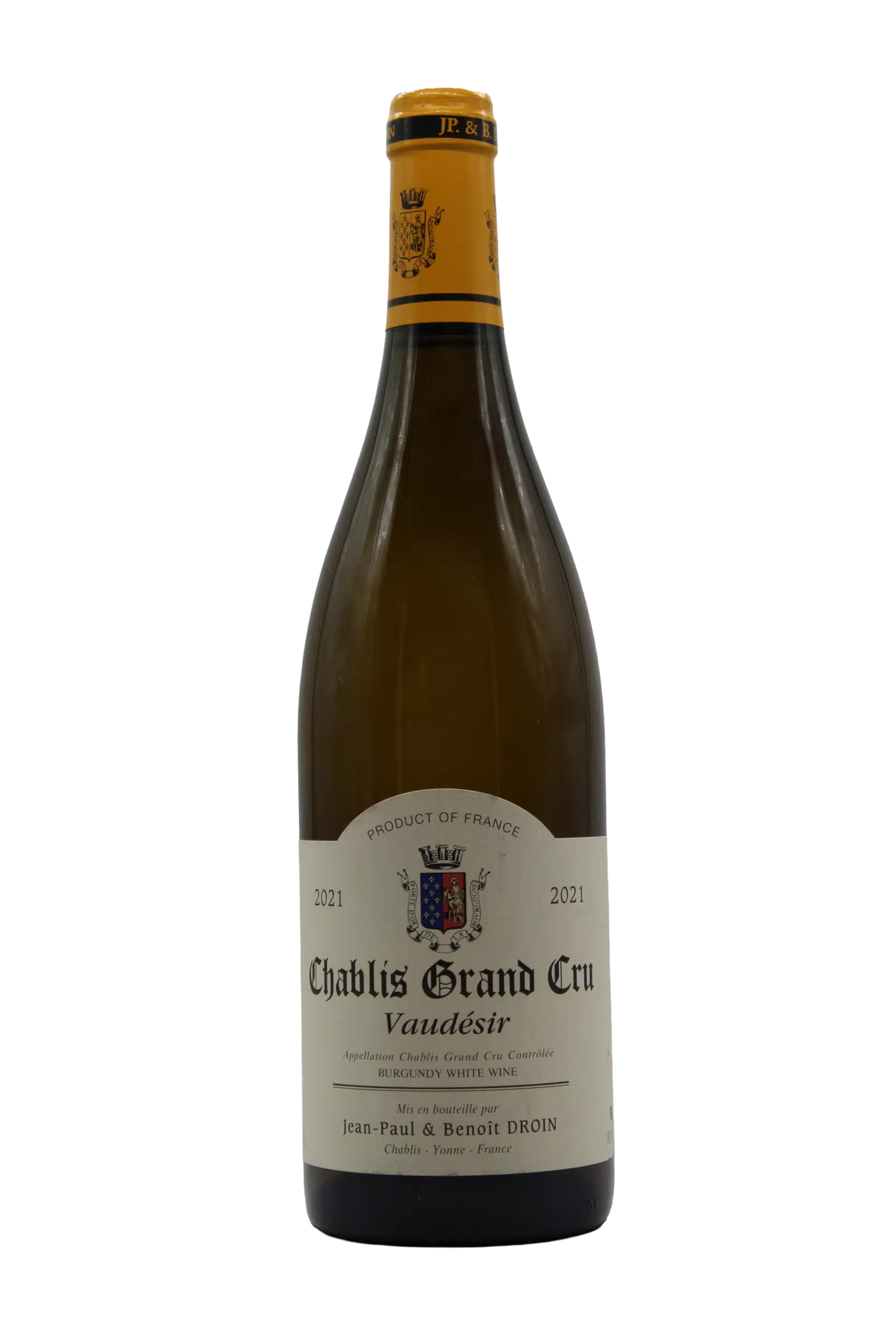 CHABLIS GRAND CRU "VAUDESIR" 2021 JEAN-PAUL DROIN