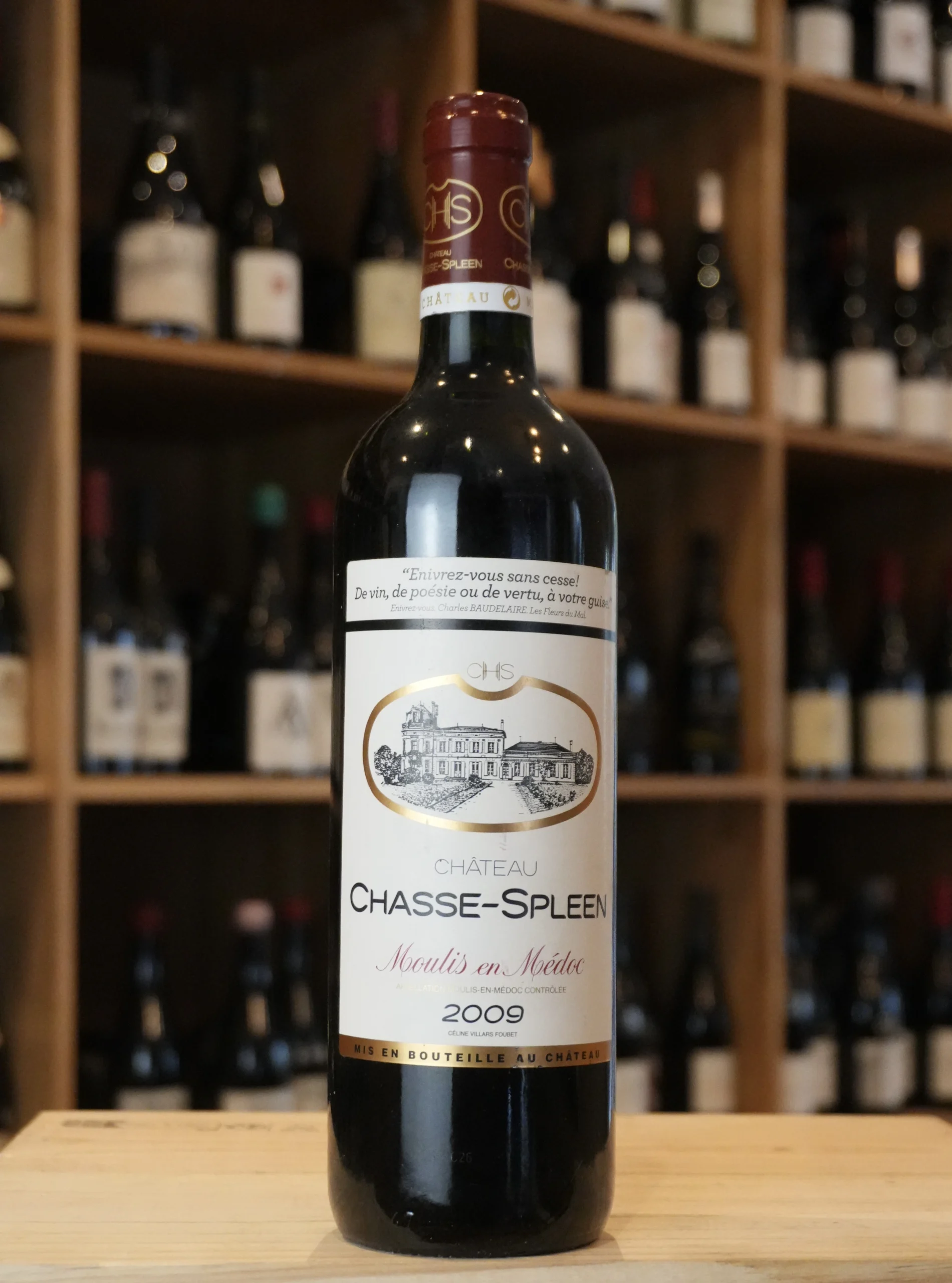 MOULIS EN MEDOC 2009 CHATEAU CHASSE SPLEEN