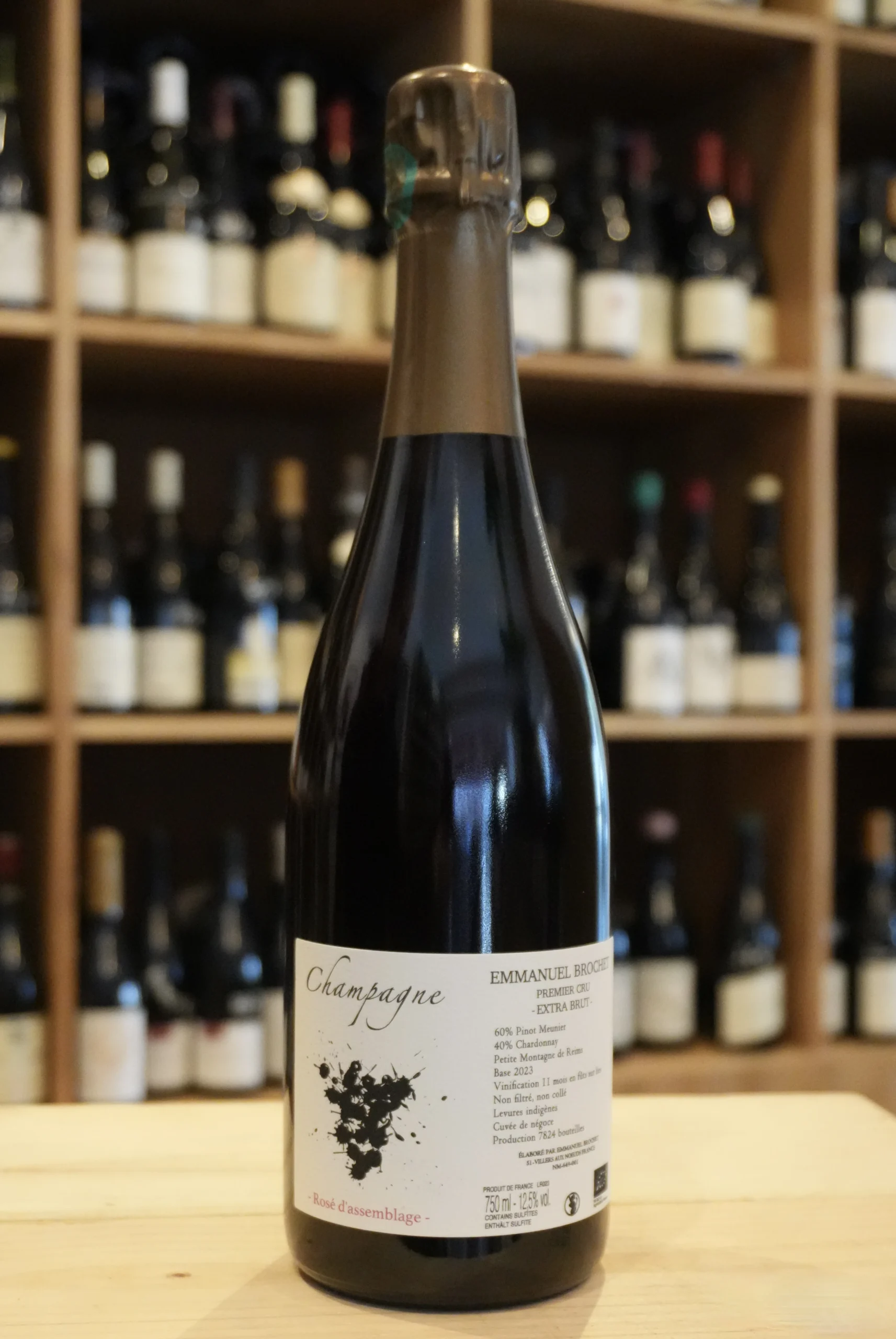 CHAMPAGNE ROSE ASSEMBLAGE LR23 EMMANUEL BROCHET