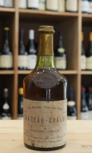 VIN JAUNE CHATEAU CHALON 1969 CAVES DES ECHANSNONS BOUVERT PÈRE ET FILS