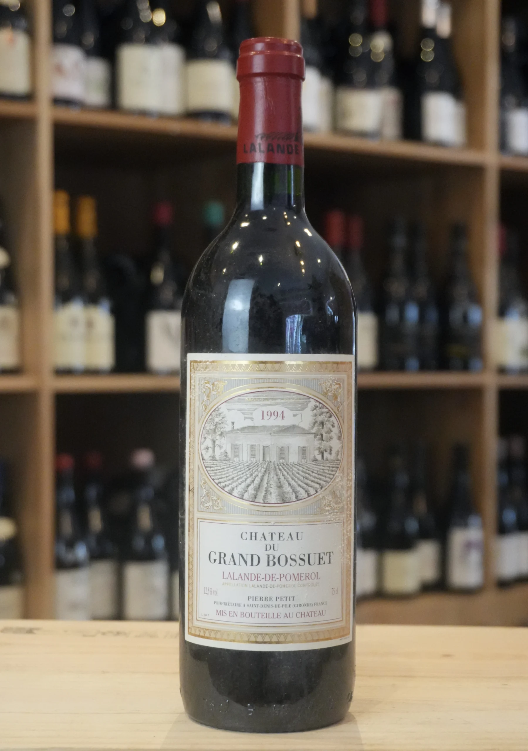 LALANDE DE POMEROL 1994 CHATEAU DU GRAND BOSSUET CAVISTE LYON NOUVELLE CAVE
