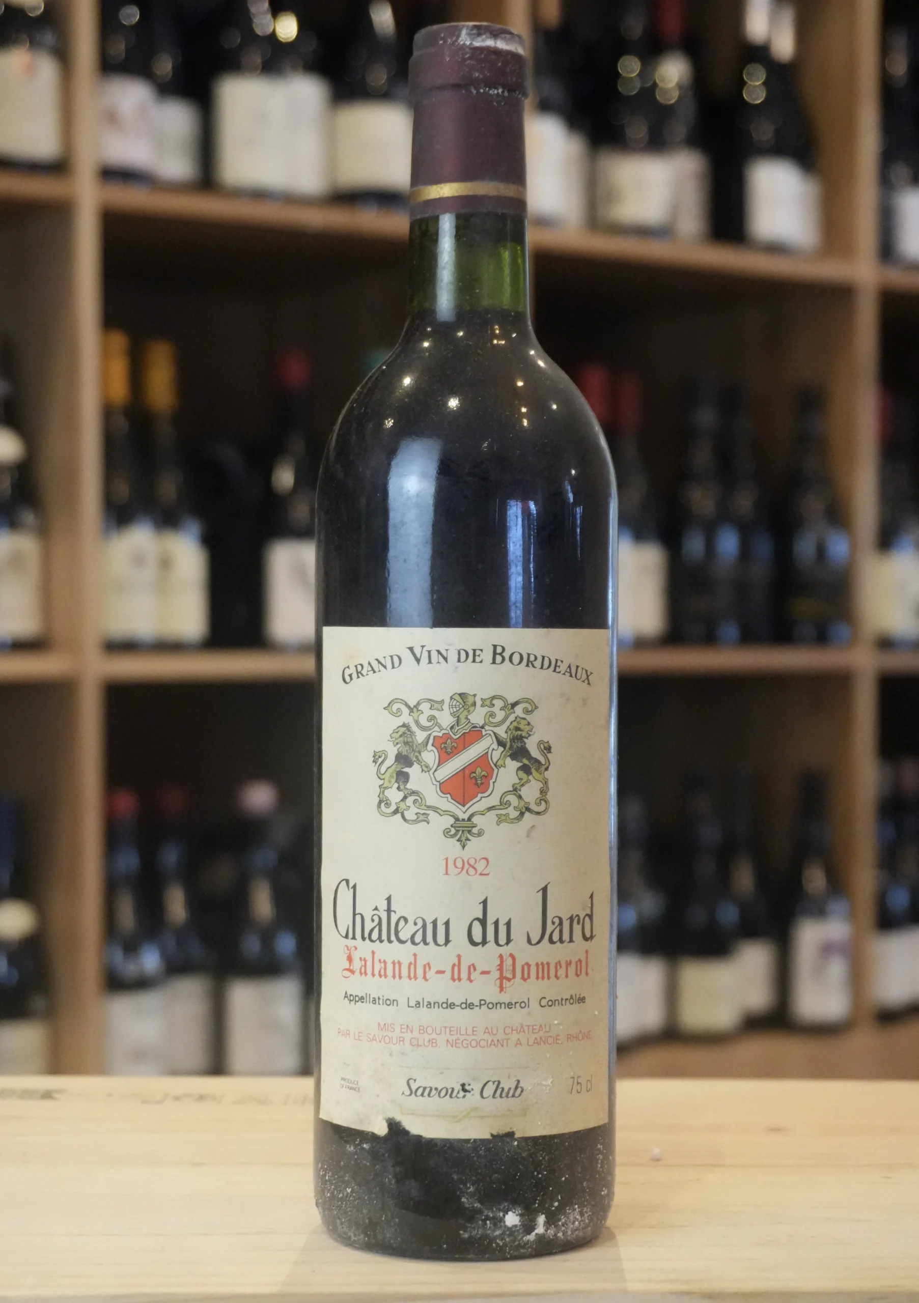 LALANDE DE POMEROL 1982 CHATEAU DU JARD NOUVELLE CAVE LYON CAVISTE
