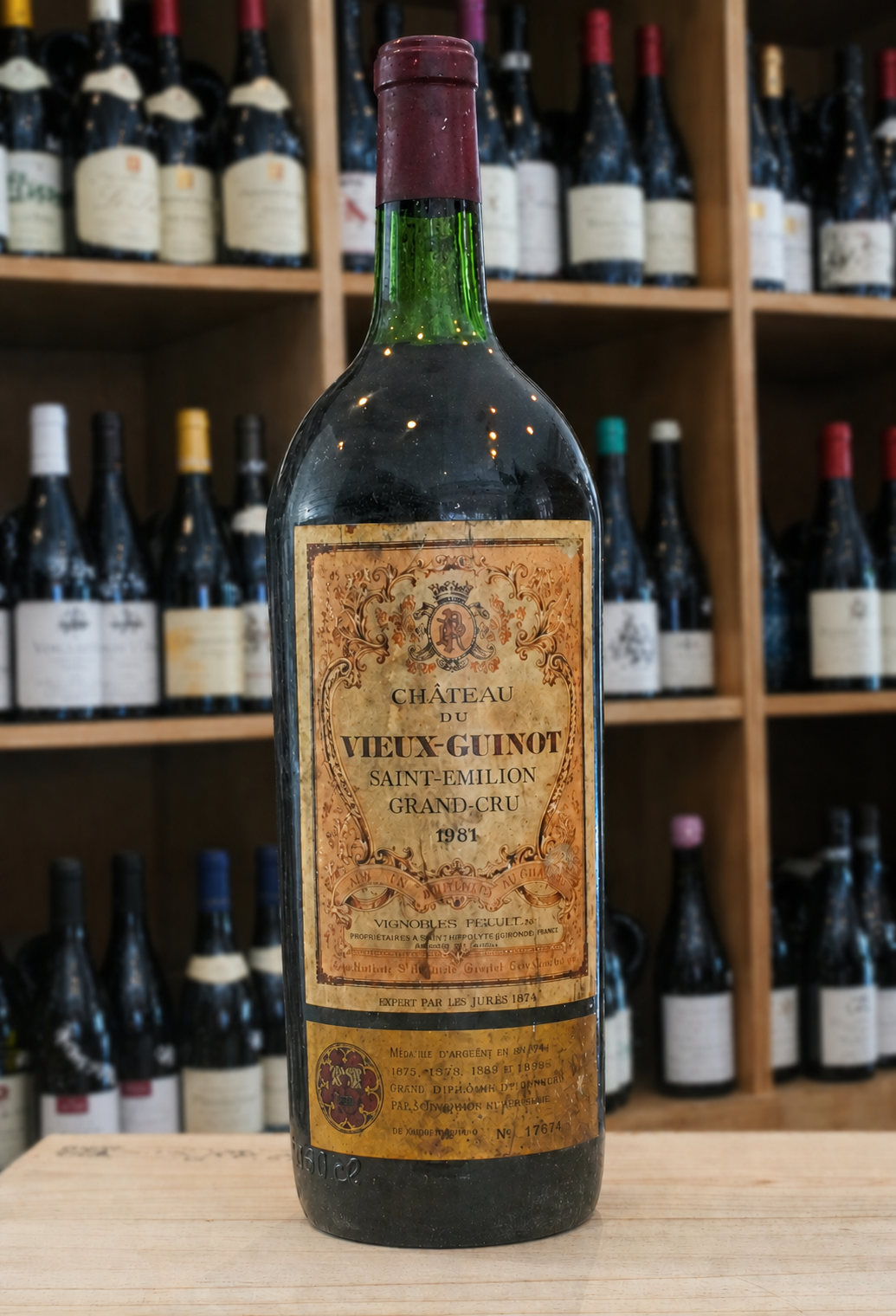 SAINT EMILION GRAND CRU 1981 CHATEAU DU VIEUX GUINOT