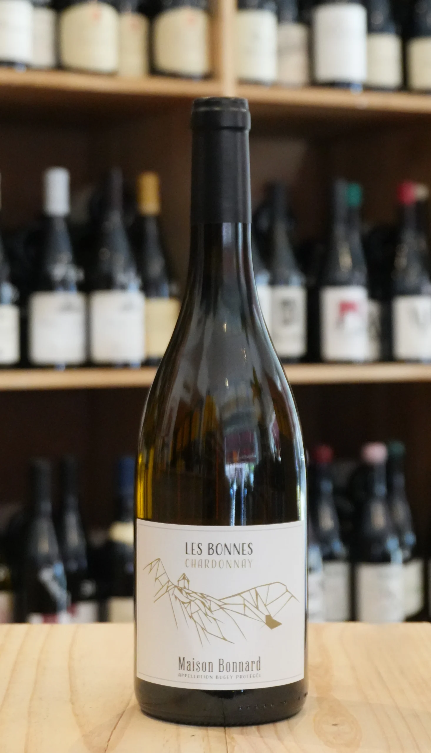 BUGEY CHARDONNAY "LES BONNES" 2024 DOMAINE BONNARD NOUVELLE CAVE LYON CAVISTE