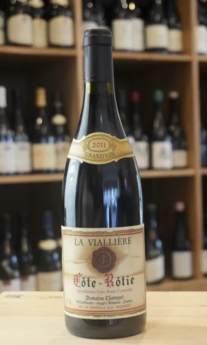 COTE ROTIE LA VIALLIERE 2011 CHAMPET NOUVELLE CAVE LYON CAVISTE