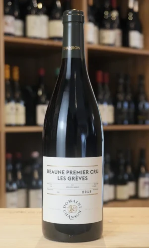 BEAUNE 1ER CRU GREVES 2018 CHANSON PÈRE ET FILS NOUVELLE CAVE LYON CAVISTE
