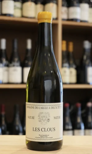 COTES DU JURA LES CLOUS NATURE 2023 DOMAINE DE L AIGLE A DEUX TETES