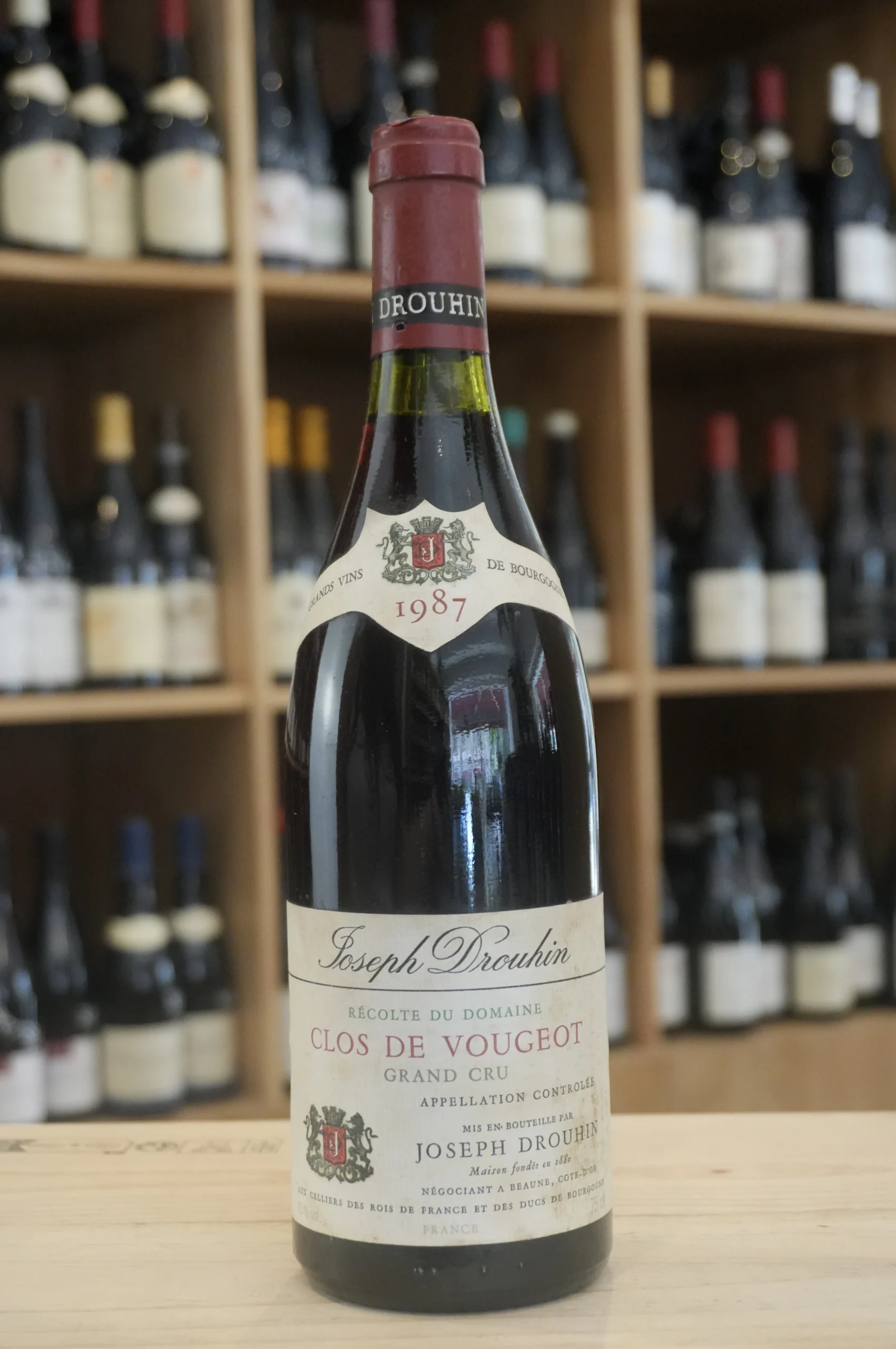 CLOS DE VOUGEOT GRAND CRU 1987 JOSEPH DROUHIN