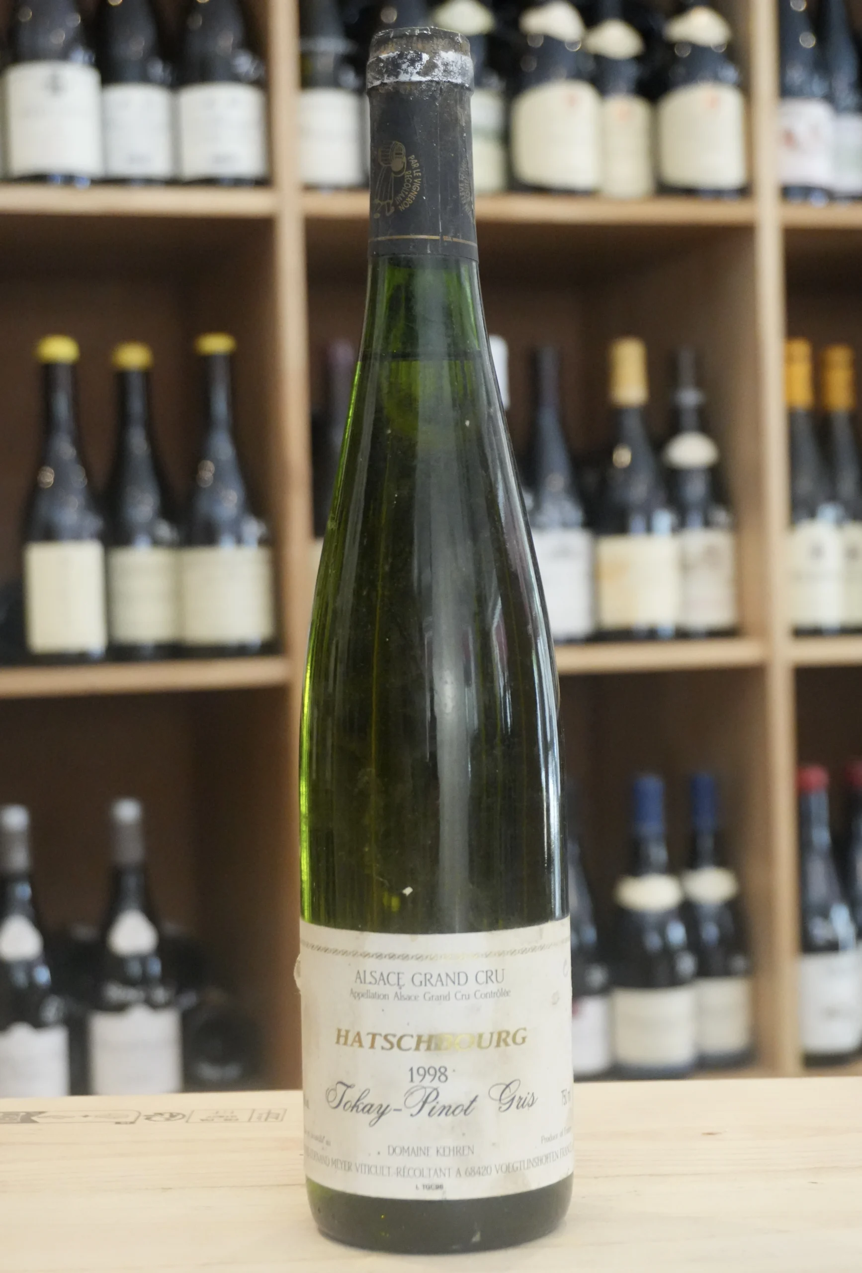 TOKAY PINOT GRIS GRAND CRU HATSCHBOURG 1998 KEHREN NOUVELLE CAVE CAVISTE LYON