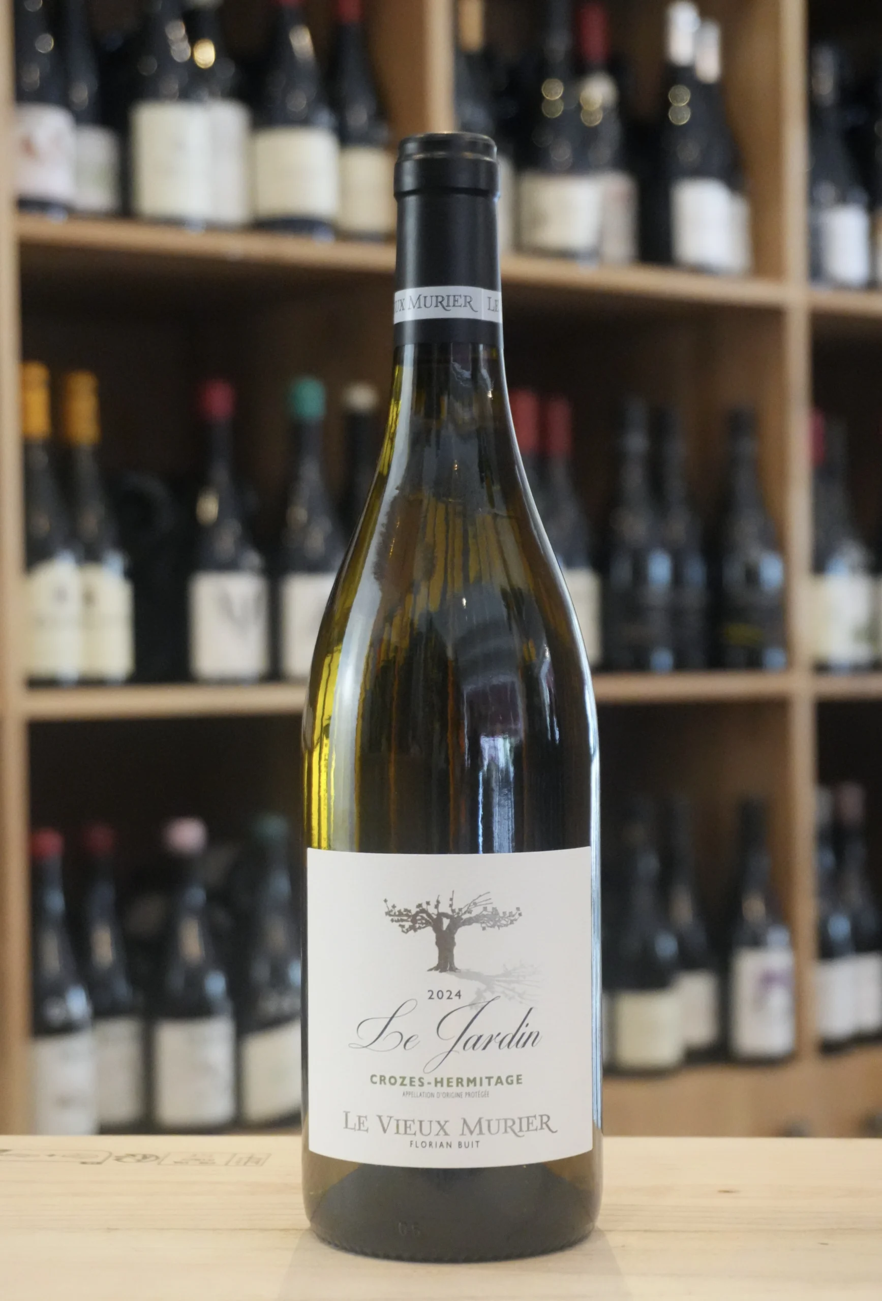 CROZES HERMITAGE LE JARDIN 2024 LE VIEUX MURIER CAVISTE LYON NOUVELLE CAVE