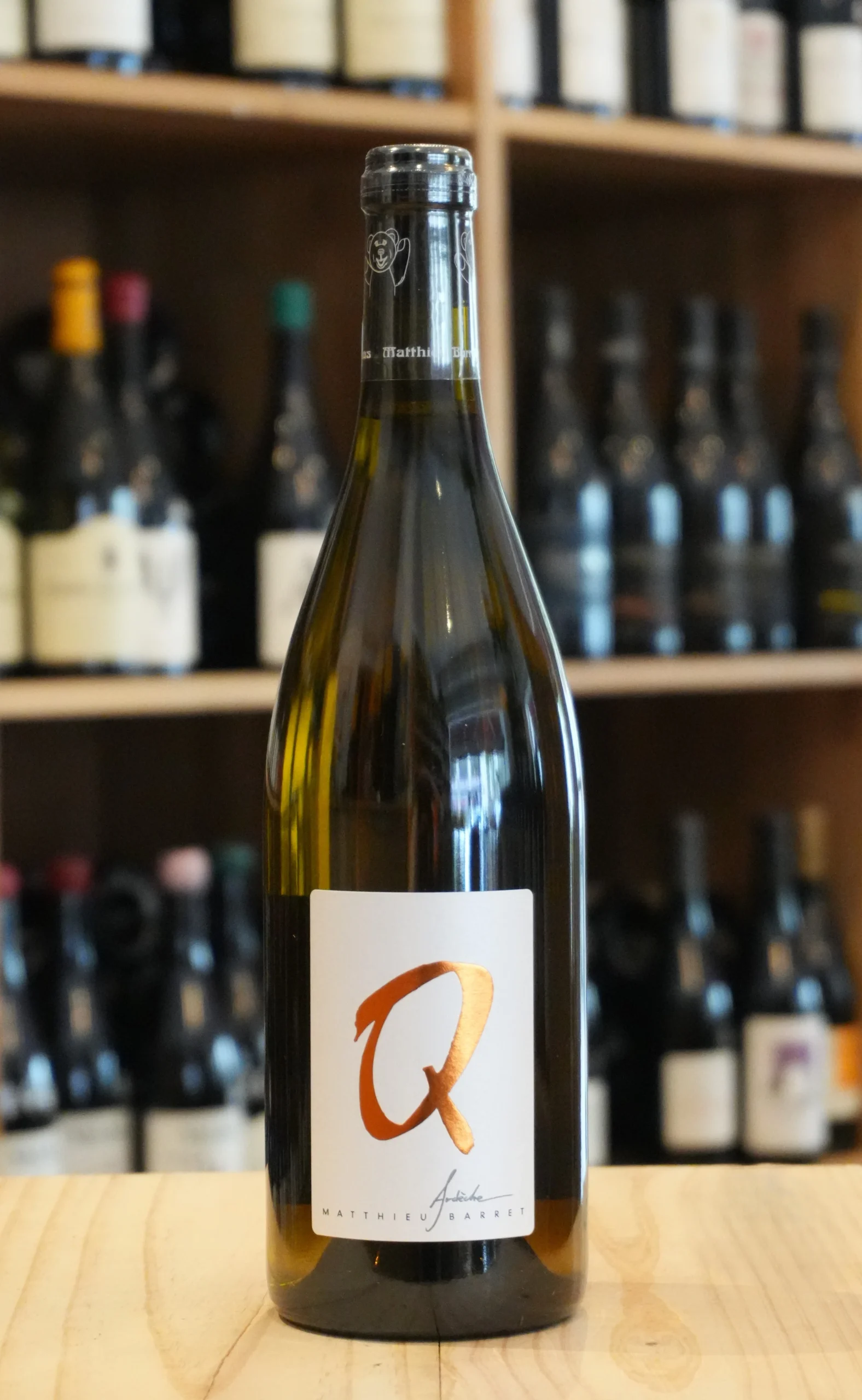 IGP ARDECHE QUINQUIN 2023 MATTHIEU BARRET NOUVELLE CAVE LYON CAVISTE