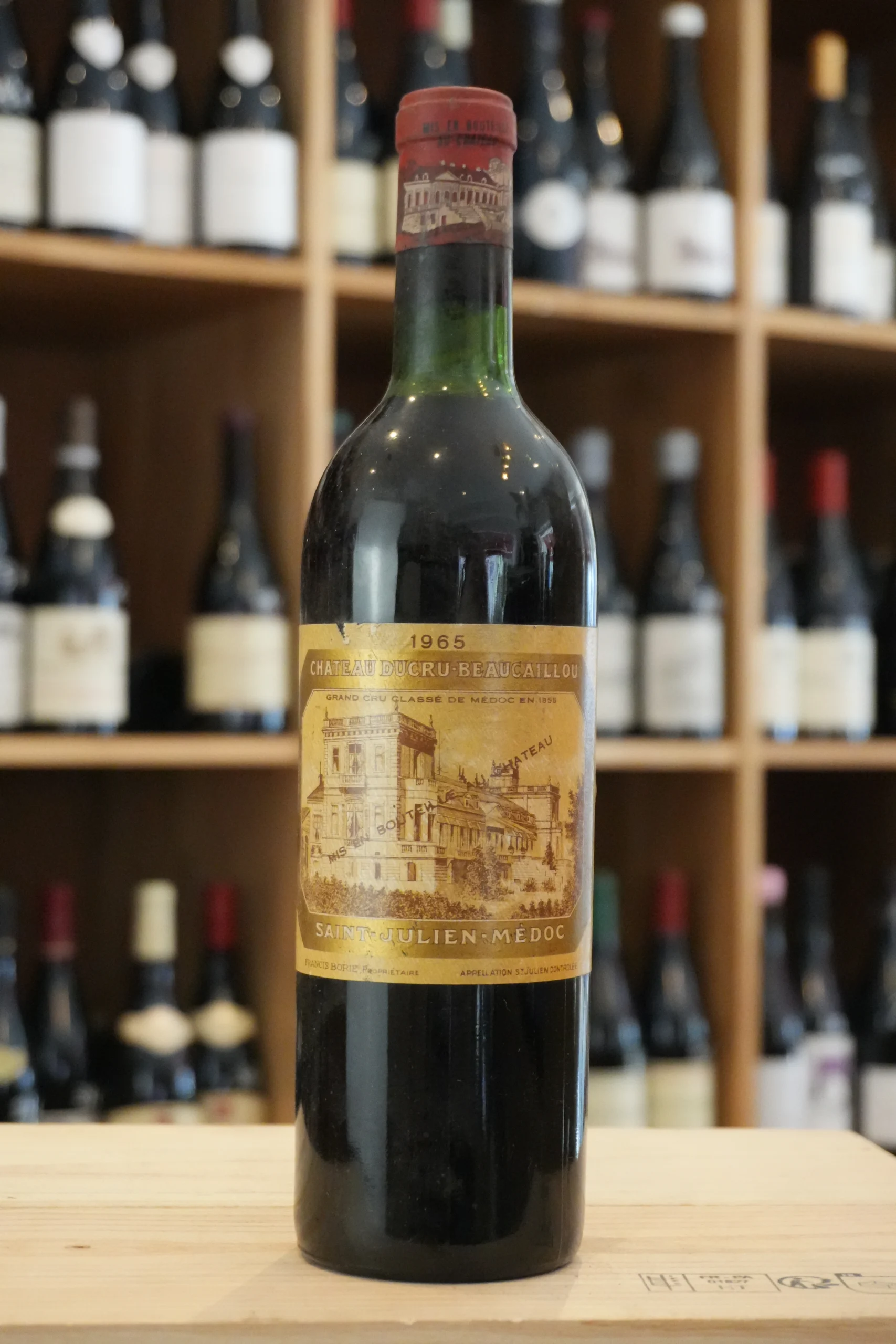 SAINT JULIEN 1965 CHATEAU DUCRU BEAUCAILLOU caviste lyon nouvelle cave