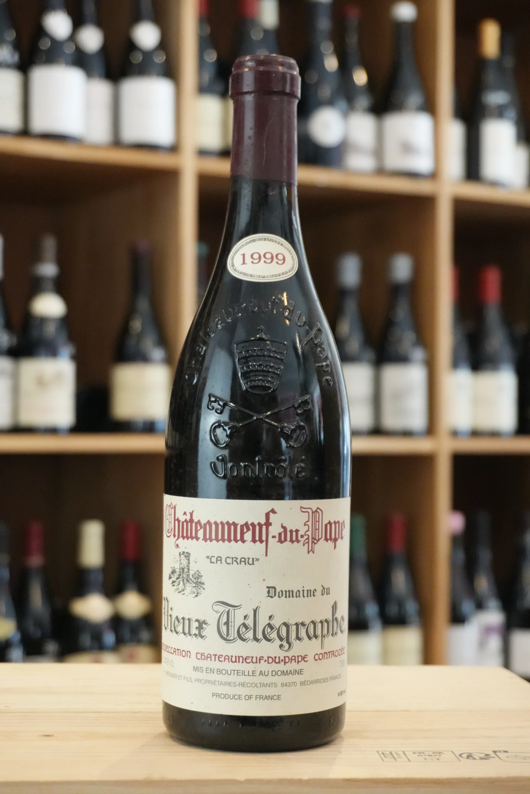 CHATEAUNEUF DU PAPE ROUGE 1999 VIEUX TELEGRAPHE