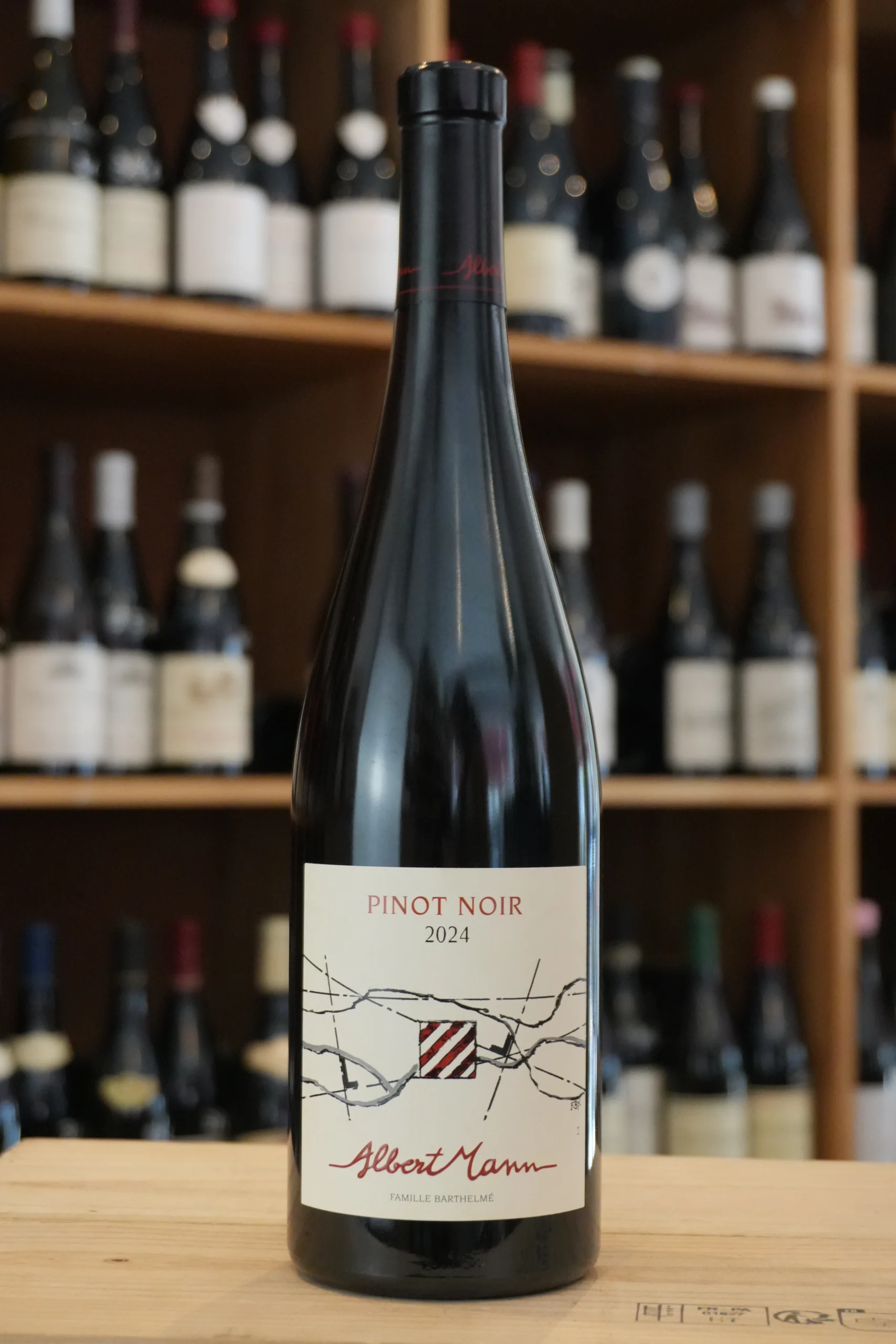 ALSACE PINOT NOIR 2024 ALBERT MANN caviste lyon nouvelle cave