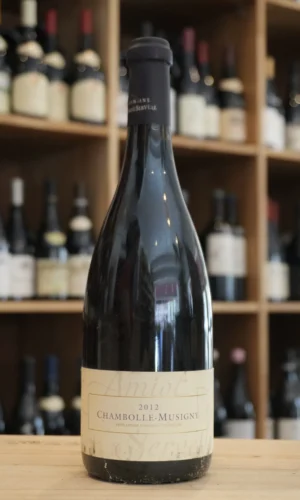 CHAMBOLLE MUSIGNY 2012 AMIOT SERVELLE CAVISTE LYON NOUVELLE CAVE