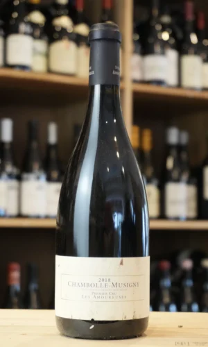 CHAMBOLLE MUSIGNY 1ER CRU "AMOUREUSES" 2018 AMIOT SERVELLE CAVISTE LYON NOUVELLE CAVE