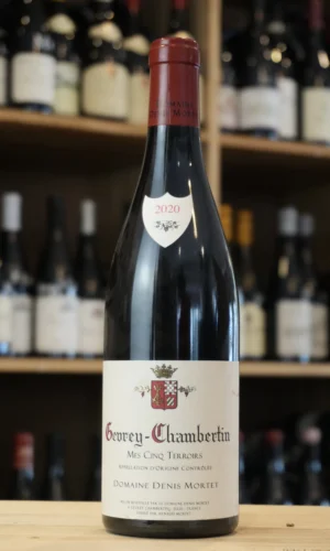 GEVREY CHAMBERTIN MES CINQ TERROIRS 2020 DENIS MORTET caviste nouvelle cave lyon