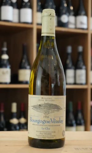 BOURGOGNE VEZELAY LE CLOS 1998 ELISE VILLIERES caviste lyon nouvelle cave