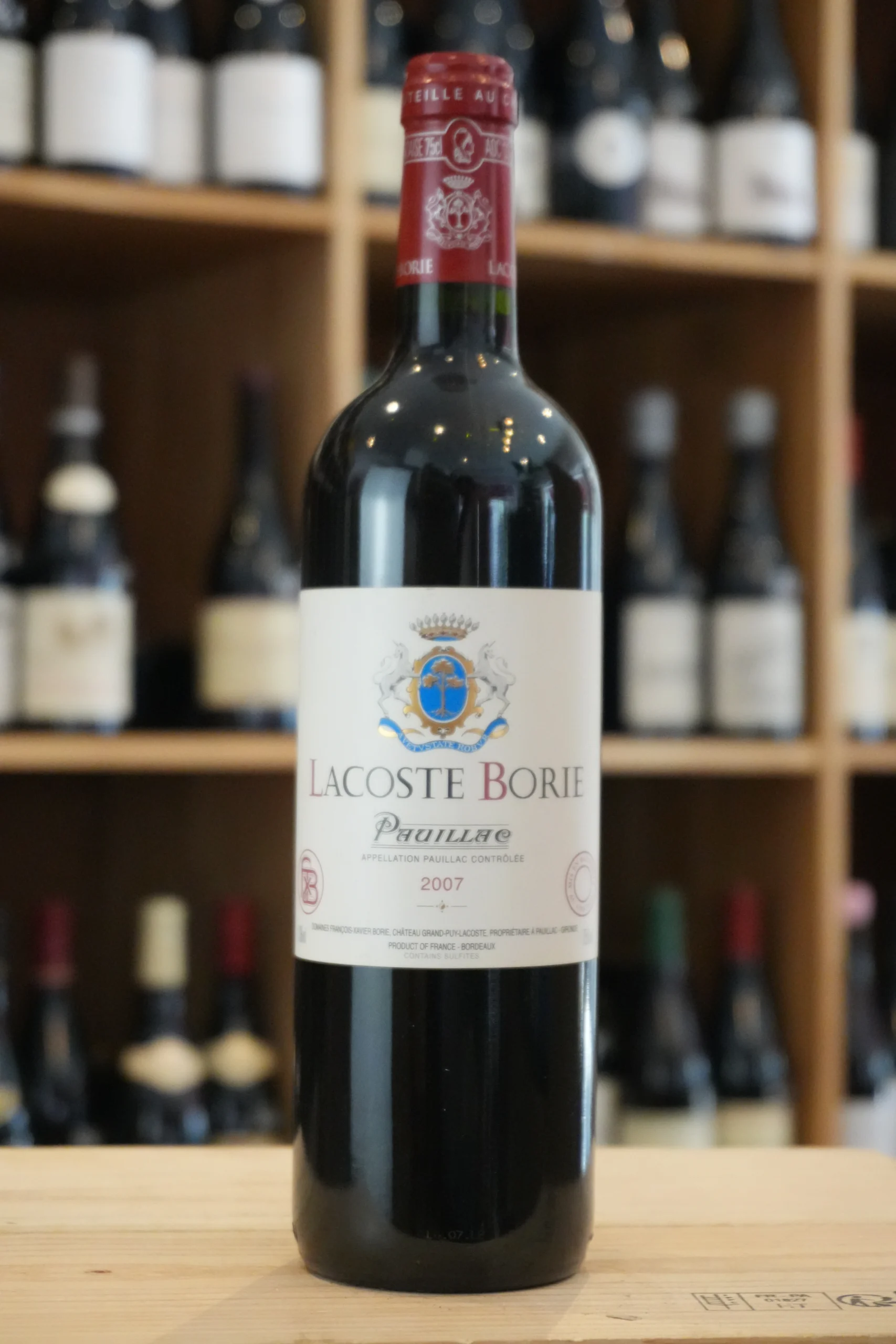 PAUILLAC 2007 CHATEAU LACOSTE BORIE