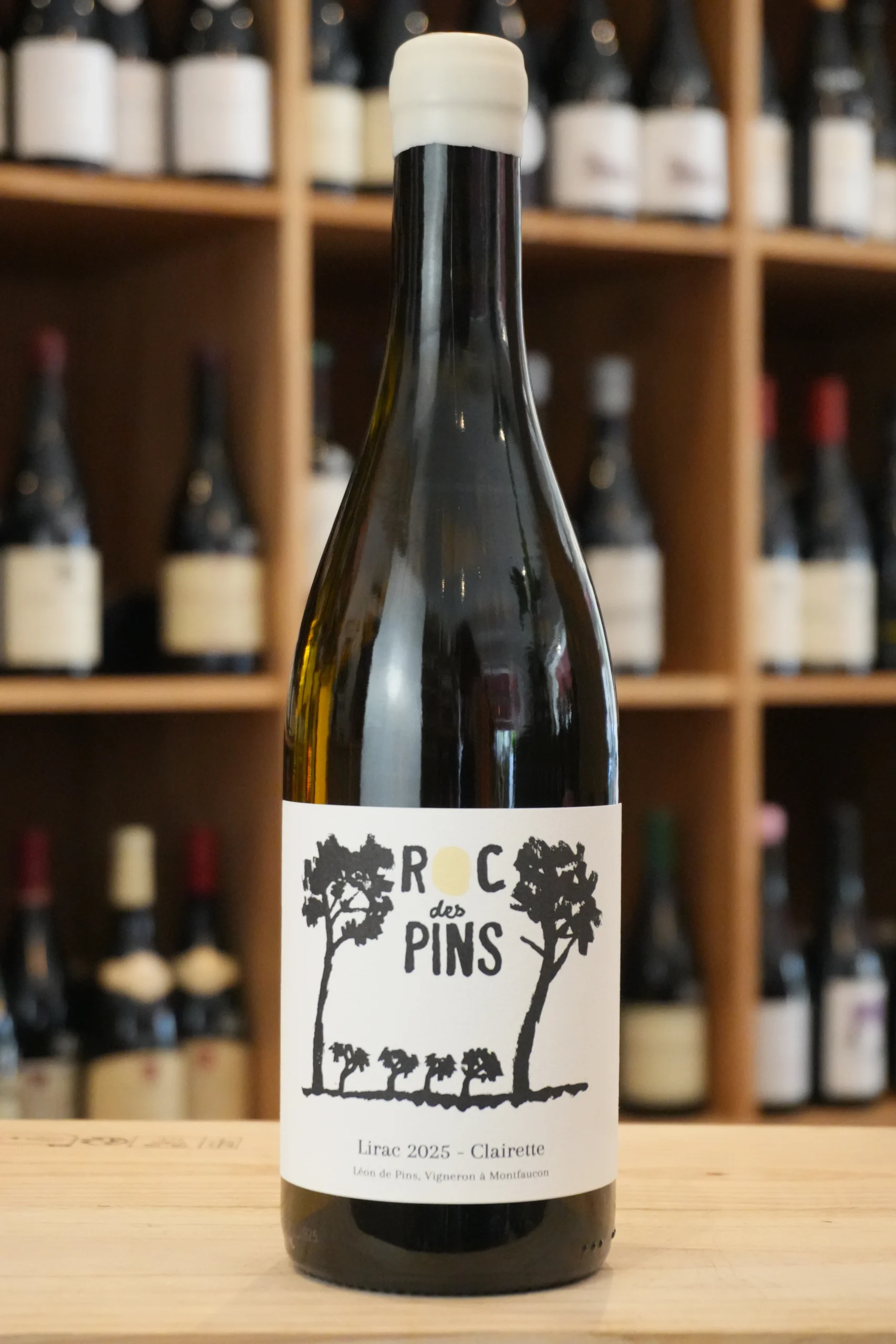 LIRAC CLAIRETTE 2025 ROC DES PINS - CHATEAU DE MONTFAUCON nouvelle cave caviste lyon nouvelle cave