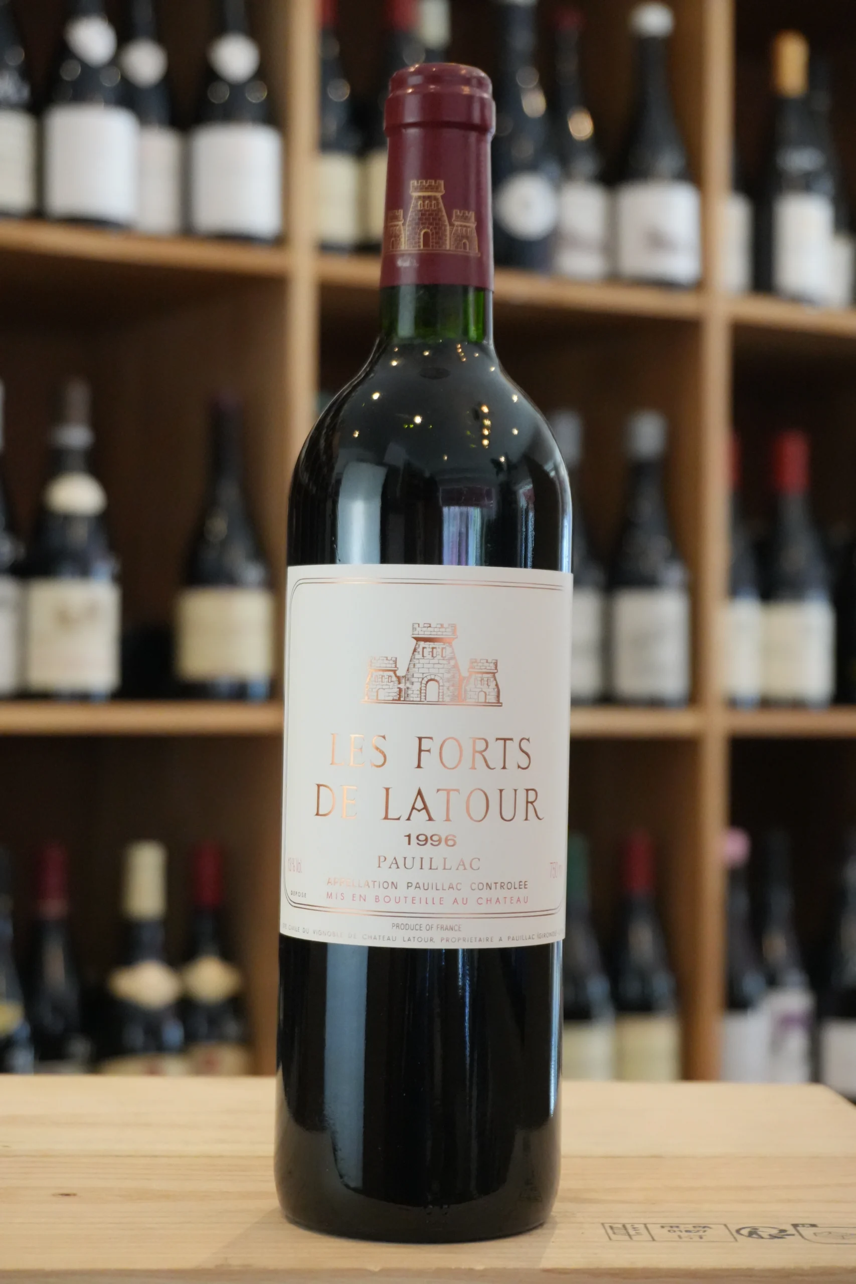 PAUILLAC 1996 LES FORTS DE LATOUR caviste lyon nouvelle cave