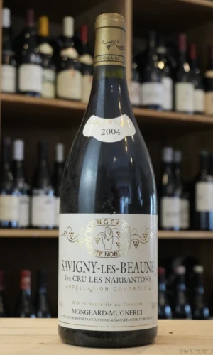 SAVIGNY LES BEAUNE 1ER CRU NARBANTONS 2004 MONGEARD MUGNERET CAVISTE LYON NOUVELLE CAVE