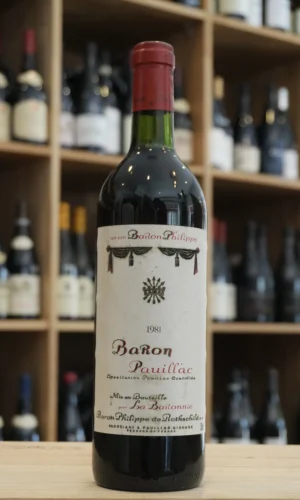 PAUILLAC 1981 BARON DE ROTHSCHILD