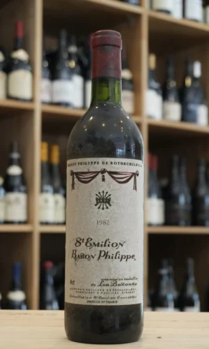 SAINT EMILION 1982 CHATEAU MOUTON BARON PHILIPPE DE ROTSCHILD
