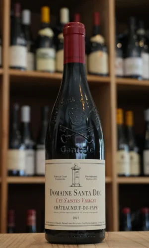 CHATEAUNEUF DU PAPE LES SAINTES VIERGES 2021 SANTA DUC CAVISTE LYON NOUVELLE CAVE