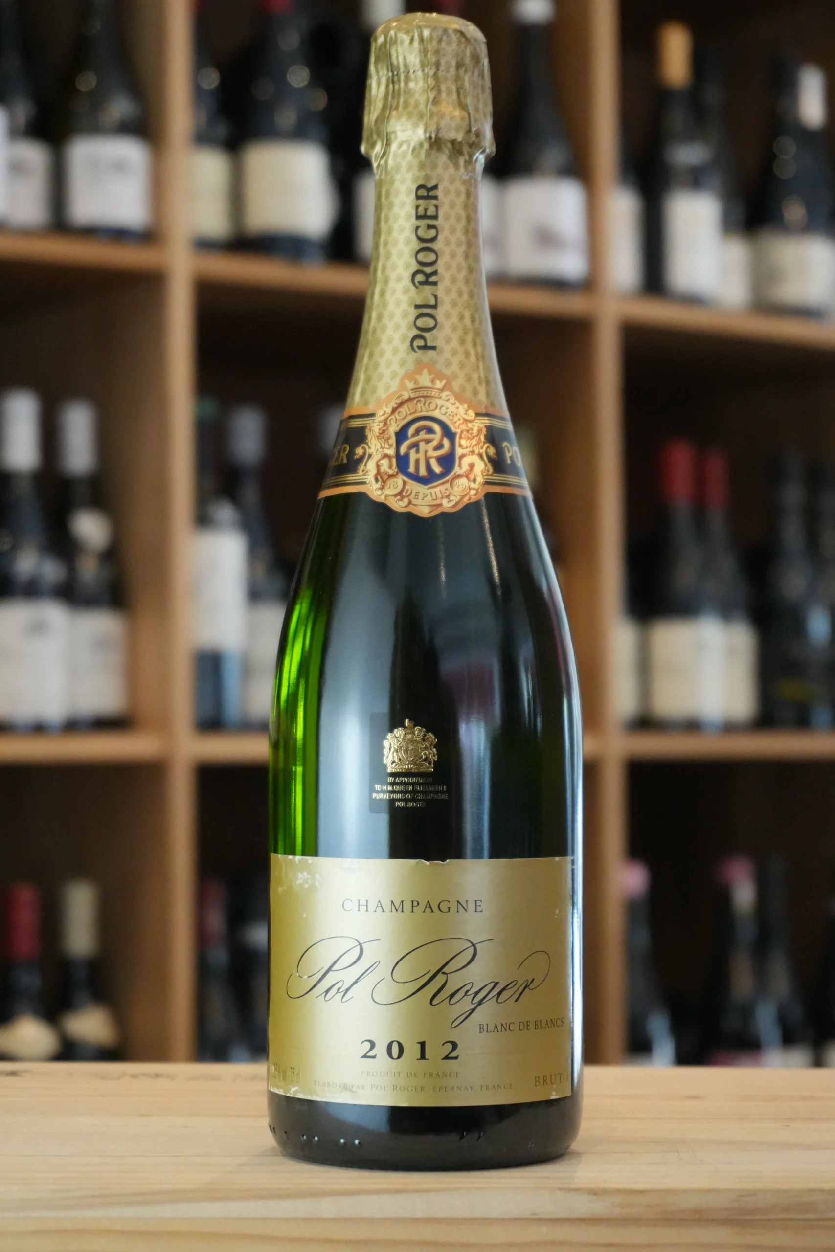 CHAMPAGNE BLANC DE BLANC 2012 POL ROGER caviste lyon nouvelle cave