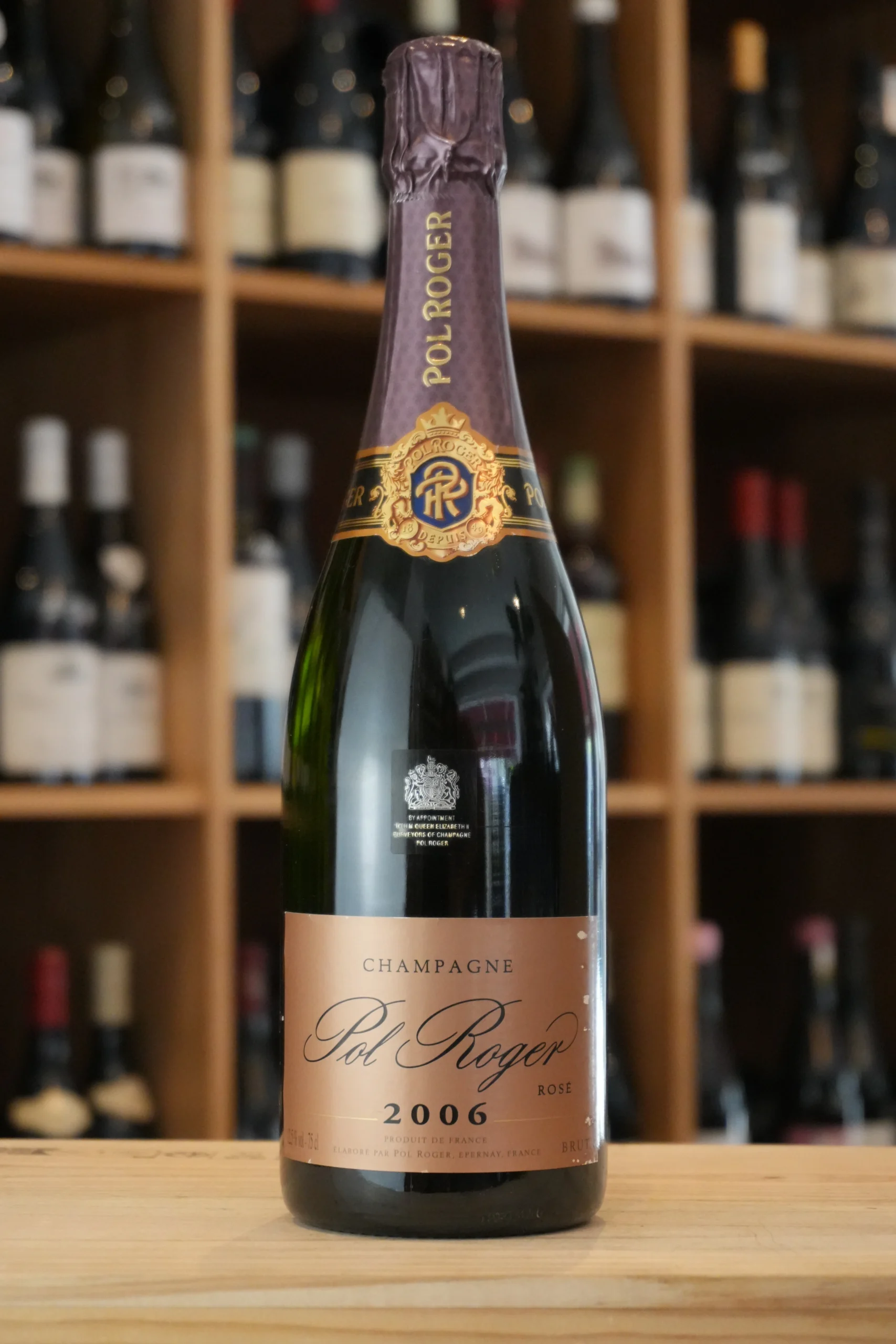 CHAMPAGNE ROSE 2006 POL ROGER caviste lyon nouvelle cave