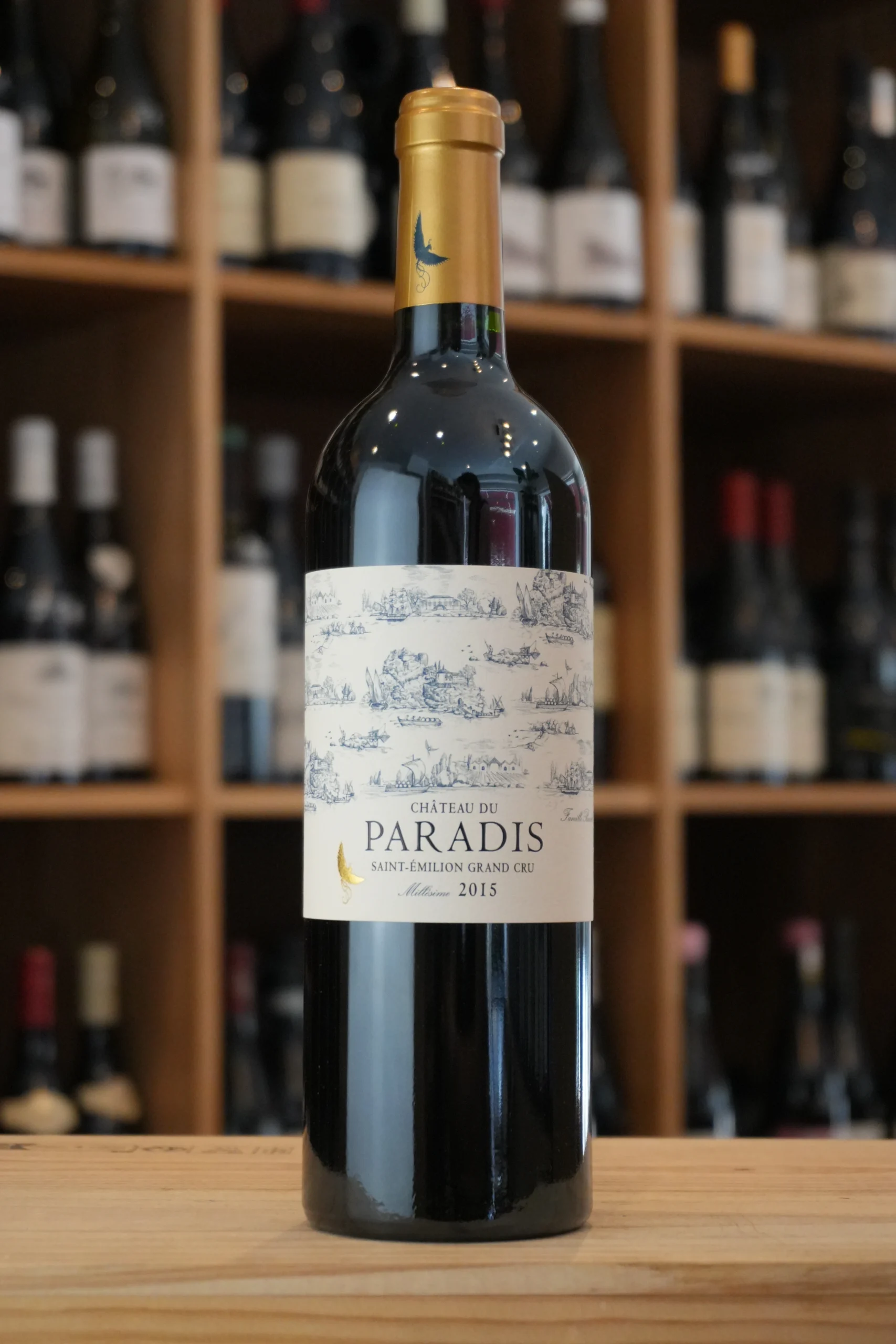 SAINT EMILION GRAND CRU 2015 CHATEAU DU PARADIS caviste lyon nouvelle cave
