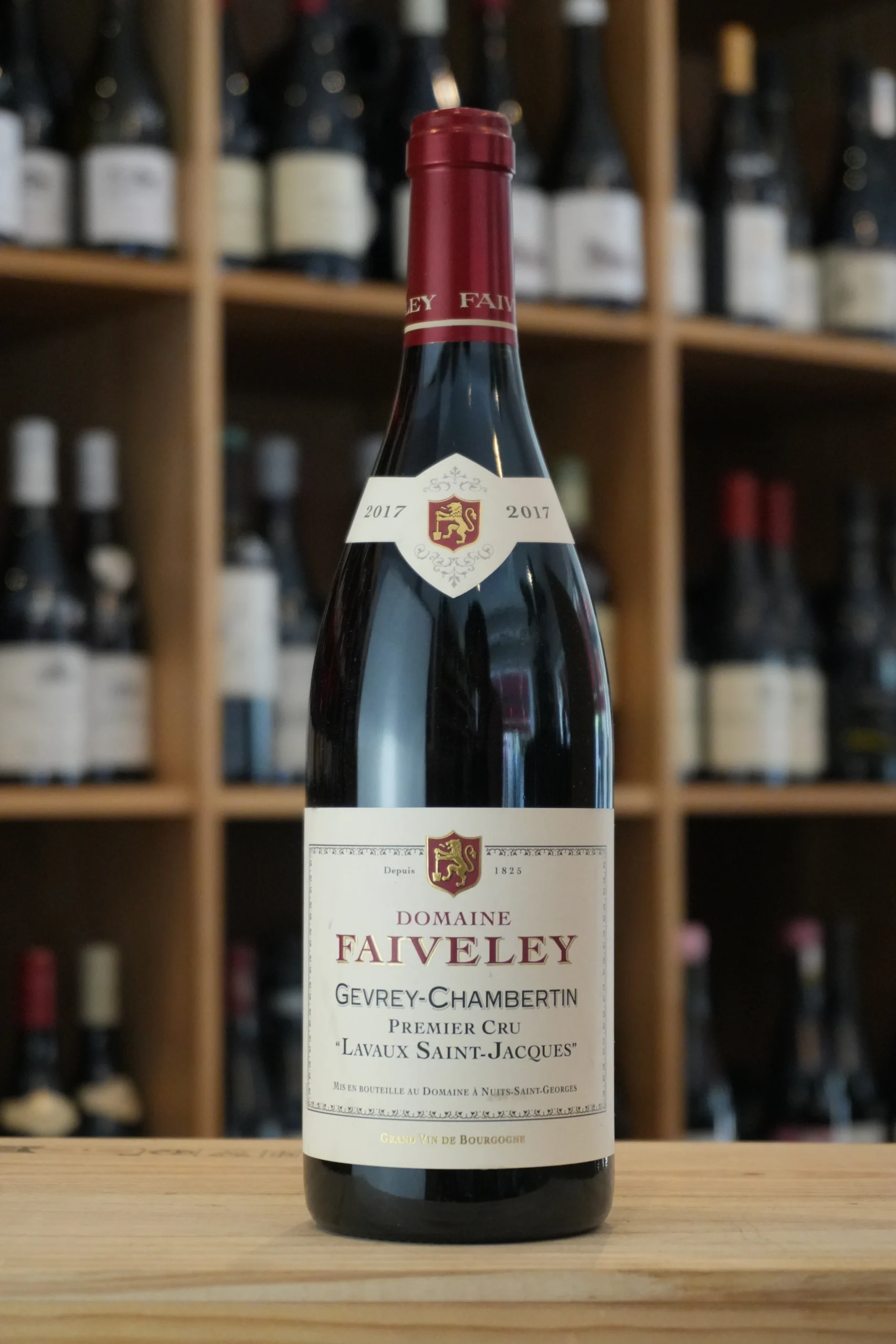GEVREY CHAMBERTIN LAVAUX SAINT JACQUES 2017 FAIVELEY caviste lyon nouvelle cave