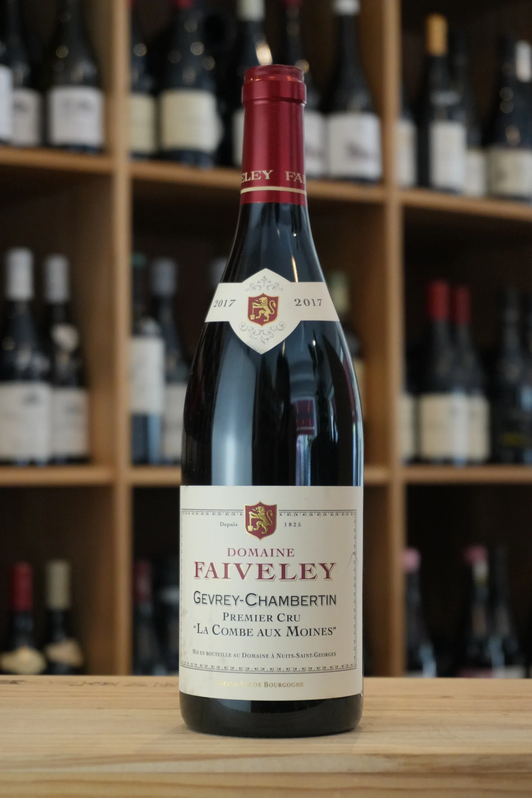 GEVREY CHAMBERTIN LA COMBE AUX MOINES 2017 FAIVELEY caviste lyon nouvelle cave