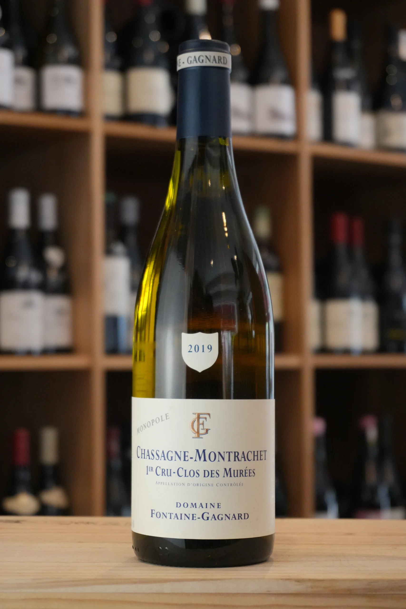 CHASSAGNE MONTRACHET 1ER CRU CLOS DES MUREES 2019 FONTAINE GAGNARD caviste lyon nouvelle cave