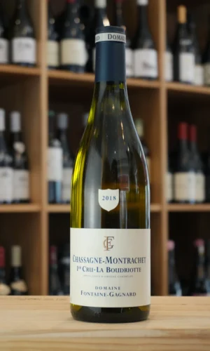 CHASSAGNE MONTRACHET 1ER CRU "BOUDRIOTTE" 2018 FONTAINE GAGNARD caviste lyon nouvelle cave