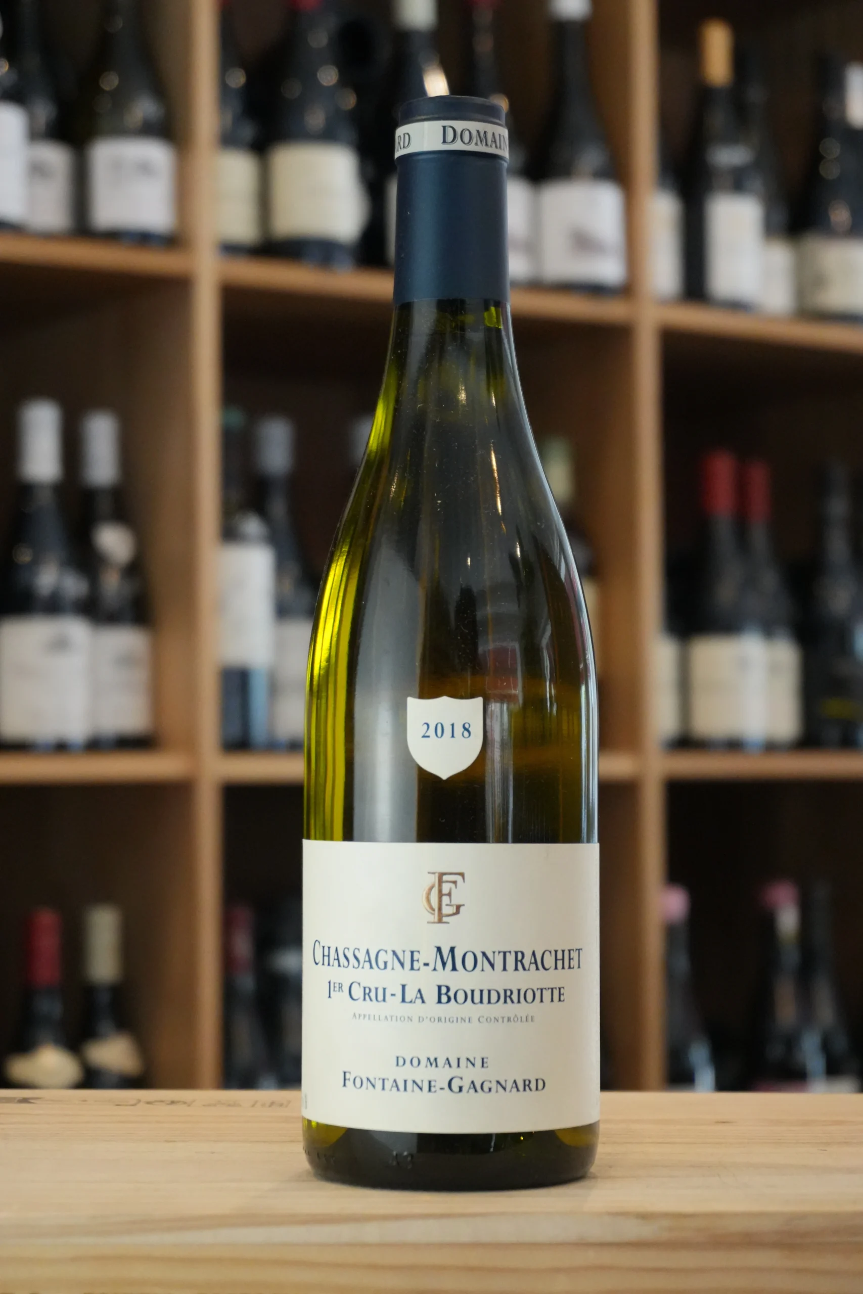 CHASSAGNE MONTRACHET 1ER CRU "BOUDRIOTTE" 2018 FONTAINE GAGNARD caviste lyon nouvelle cave