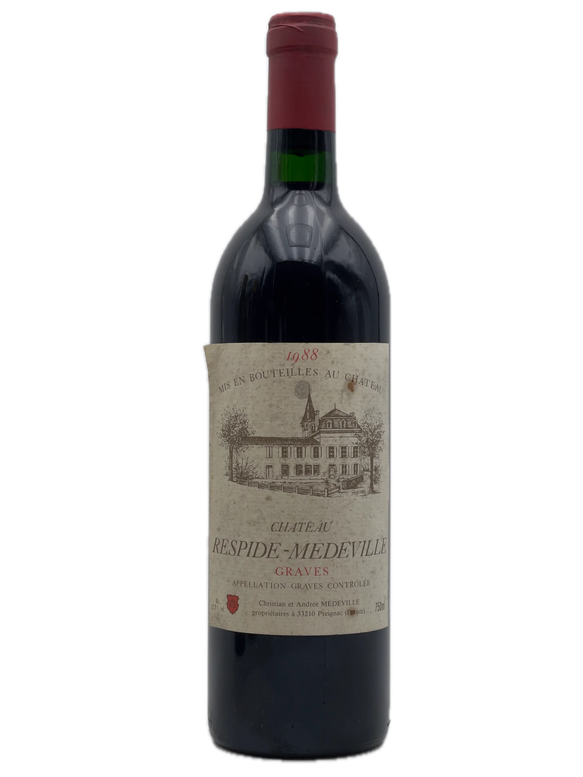 GRAVES 1988 CHÂTEAU RESPIDE MEDEVILLE
