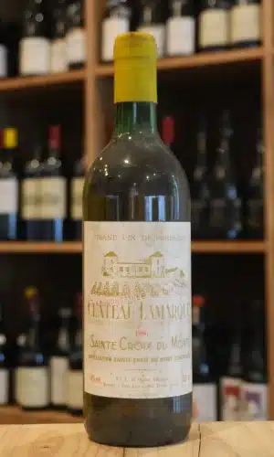 SAINTE CROIX DU MONT 1986 CHATEAU LAMARQUE