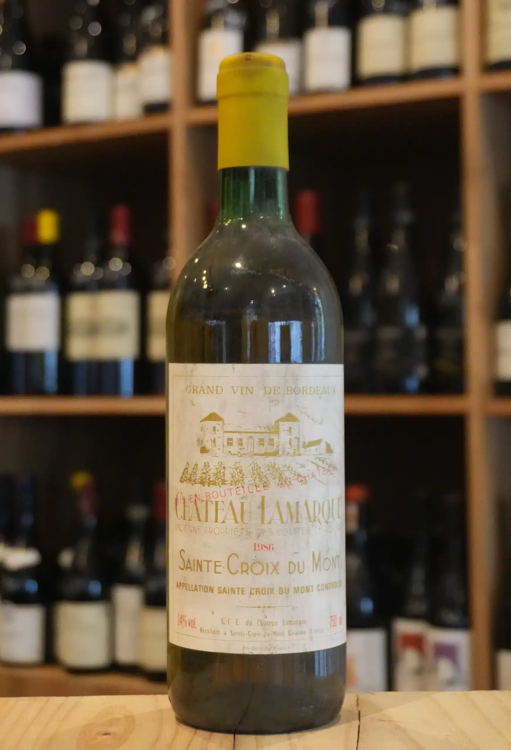 SAINTE CROIX DU MONT 1986 CHATEAU LAMARQUE