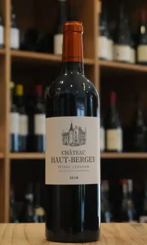 PESSAC LEOGNAN 2010 CHATEAU HAUT BERGEY caviste lyon nouvelle cave