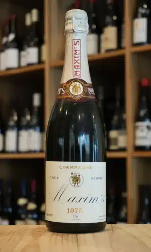 CHAMPAGNE BRUT 1975 MAXIM S